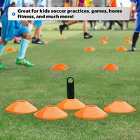 10pcs football training cone Disc plate football plate agility practice  Sign Dish Cones Outdoor Football  Basketball Training