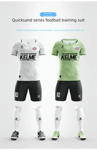 KELME football jersey tops training short-sleeved adult game team uniforms official flagship store jersey set