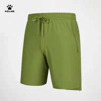 Kelme Shorts Men's Breathable Lightweight Elastic Sports Pants Outdoor Running Fitness Football Basketball Pants