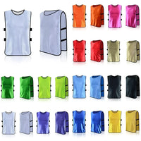 1x Loose Fitment and Lightweight Child Sports Training BIBS Vests for Basketball Cricket Soccer Football Rugby Mesh