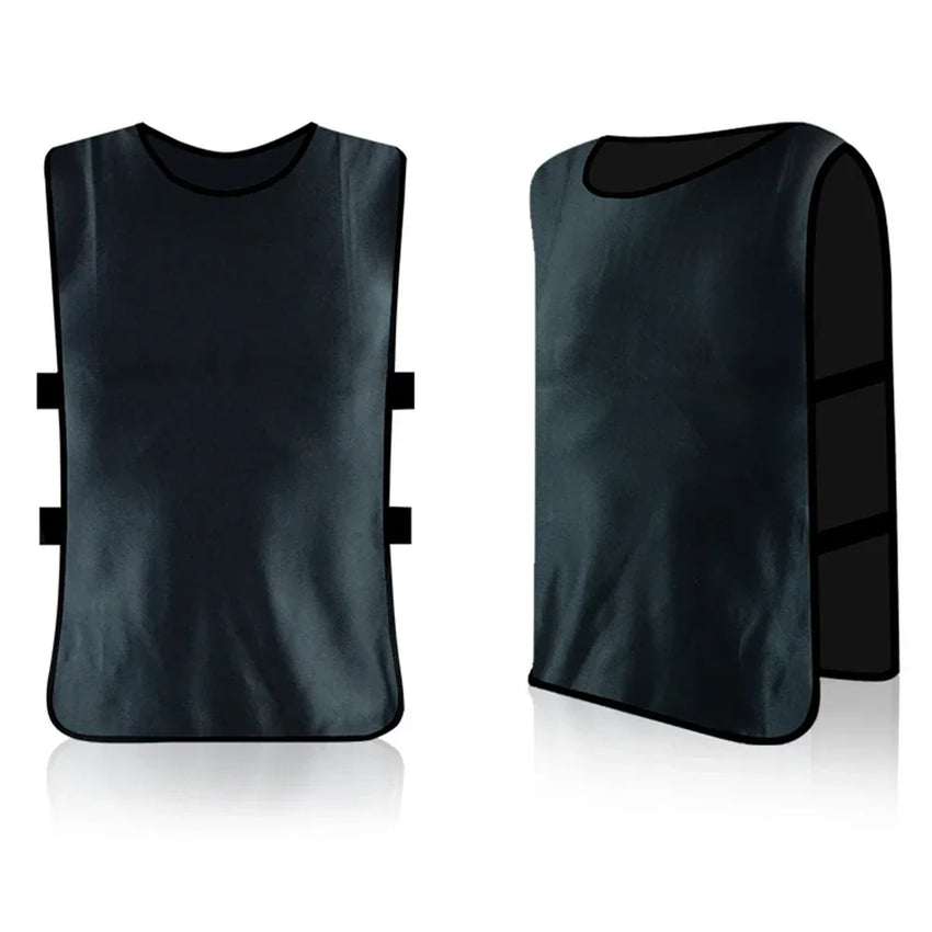 1x Loose Fitment and Lightweight Child Sports Training BIBS Vests for Basketball Cricket Soccer Football Rugby Mesh