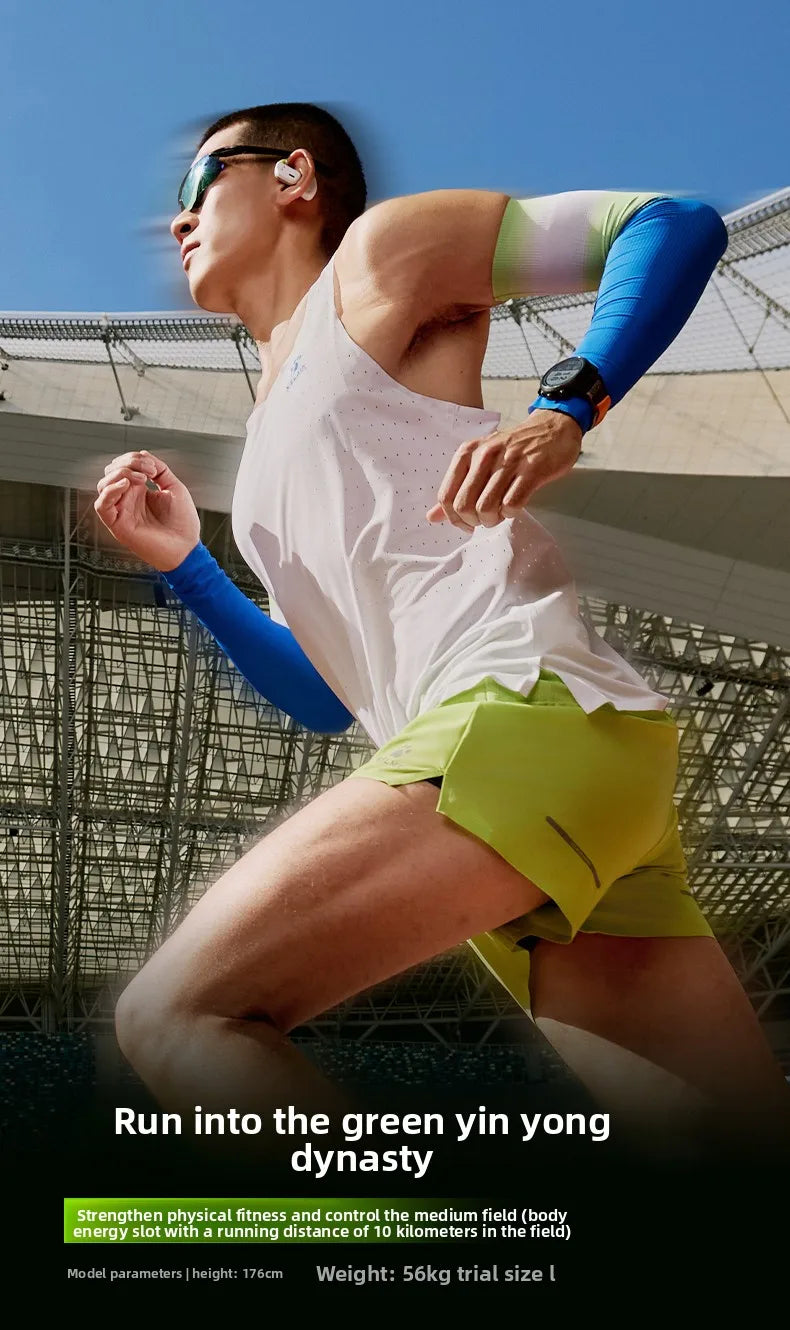 KELME Men's Marathon Vest Professional Racing Top Training Fitness Track And Field Running Speed Dry Vest