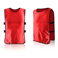 1x Loose Fitment and Lightweight Child Sports Training BIBS Vests for Basketball Cricket Soccer Football Rugby Mesh