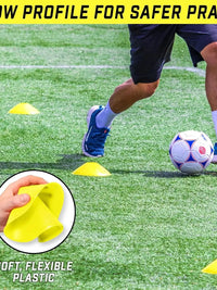 20 pcs football cone plate football training plate agility practice  Sign Dish Cones Outdoor Basketball Training Sports,5 color