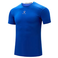 Kelme Sports T-shirt Men's Summer Short Sleeved Quick Drying Breathable Running Football Elastic Tight Fitness Suit