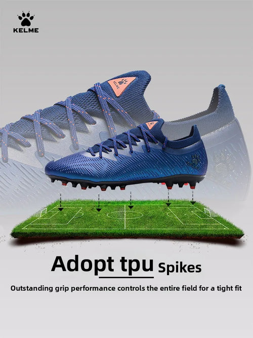 Kelme Adult Professional Soccer Shoes Tf Nail Breaking Youth Training Football Boots Mg Anti Slip Match Football Shoes