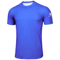 KELME Man T-shirt  Running Trainning Exercise  Sports Tights Round Neck Ice Silk Breathable Fitness Quick-Dry Shirts 8151TX1002