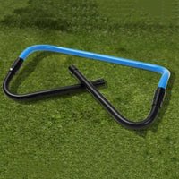 Portable Hurdles Foldable Football Training Agility Hurdle Physical Training Assistant Equipment Multifunction Mini Barrier Bar