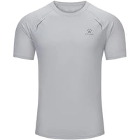 Kelme Men's Sports Tops Quick-drying Fitness Clothes Outdoor Running Breathable Short-sleeved Basketball T-shirt