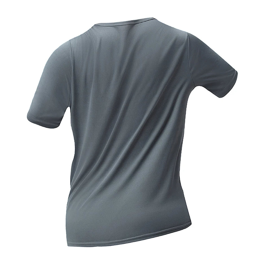 1/3 Piece Men's Short Sleeved Youth Round Neck Printed Quick Drying Sports Interior With Multifunctional Comfort And Casual