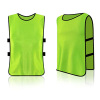 1x Loose Fitment and Lightweight Child Sports Training BIBS Vests for Basketball Cricket Soccer Football Rugby Mesh