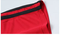 Men Running 2024 Summer Latest Sportswear Polyester Printed T-shirt + Shorts Quick Dry Sport Suit 2-piece Outfits Jogger Set