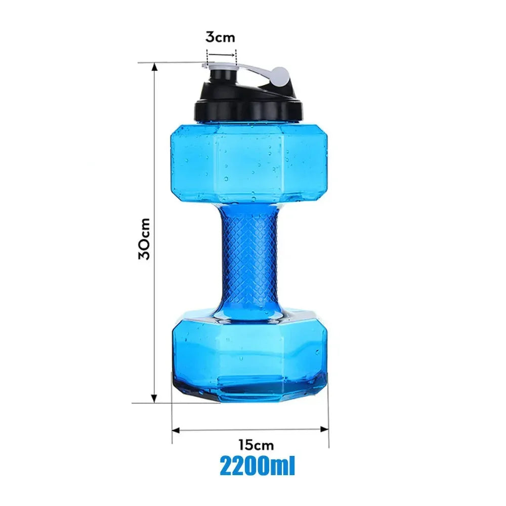 2.2L Dumbbell Shaped Kettle Sport Water Bottle