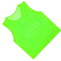 Breathable Mesh Scrimmage Training Vest Blue Green Football Training Vest Lightweight Orange Soccer Training Vest Outdoor Sports