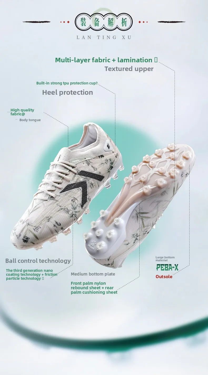 KELME Adult Professional Match Soccer Shoes MG Short Nails Top Grade Football Shoes Indoor Anti Slip Training Football Boots