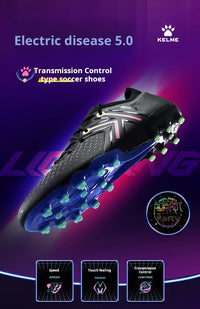 KELME adult football shoes MG short nail football shoes youth grass professional competition training shoes Soccer shoes