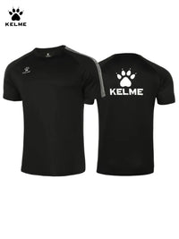 Kelme Sports T-shirt Men's Football Training Suit Short Sleeved Casual Outdoor Running Fitness Breathable Top Summer