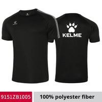 Kelme Sports T-shirt Men's Football Training Suit Short Sleeved Casual Outdoor Running Fitness Breathable Top Summer