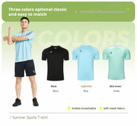 Kelme Sports T-shirt Men's Football Training Suit Short Sleeved Casual Outdoor Running Fitness Breathable Top Summer