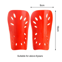 Football Shin Guards (1 Pair) – Plastic Soccer Leg Protector