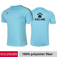 Kelme Sports T-shirt Men's Football Training Suit Short Sleeved Casual Outdoor Running Fitness Breathable Top Summer