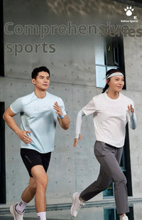 Kelme Men's Sports T-shirt Outdoor Running Quick-drying Top Daily Fitness Breathable Basketball Short Sleeve
