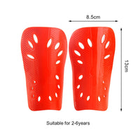 Football Shin Guards (1 Pair) – Plastic Soccer Leg Protector