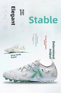 Kelme Mg Top Football Shoes Men's Short Nails Natural Artificial Grass Professional Competition Training Football Shoes