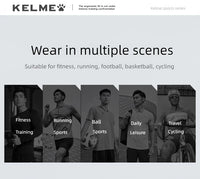 KELME Mens Running Shirts Workout Tops Men Sport Fitness Shirts Gym Tops Men Crew Neck Breathable T-Shirt