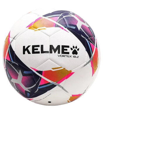 KELME Vortex 18.2 Laminated Match / Training Soccer Ball (Size 4/5) PU Genuine Leather
