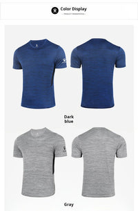 Kelme Running T-shirt For Men's Summer Quick Drying Fitness Breathable Short Sleeve Thin Football Training Sports Top