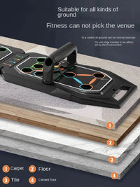 Multifunctional Push-up Board Trainer Exercises Pectoral Muscles Arm Fitness Equipment Sports Equipment Chest Muscle Exercise