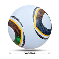 Football for Men High Quality Size 5 PU Adult futebol Kids Outdoor Sports Training balls 2010 Game Professional Team Soccerball