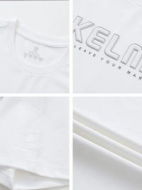 Kelme Men's Sports T-shirt Outdoor Running Quick-drying Top Daily Fitness Breathable Basketball Short Sleeve
