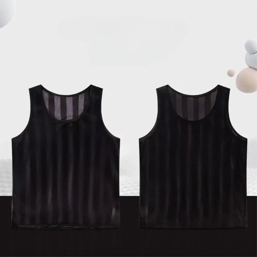 6/12PCS Soccer Training Vest Breathable Striped Mesh Football Bibs Custom Team Sport Jersey for Kids Adults Competition Practice