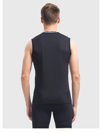 Kelme Sleeveless Fitness T-shirt For Men's Summer High Elastic Breathable Tight Clothing Training Sports Tank Top Running Vest