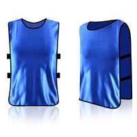 1x Loose Fitment and Lightweight Child Sports Training BIBS Vests for Basketball Cricket Soccer Football Rugby Mesh