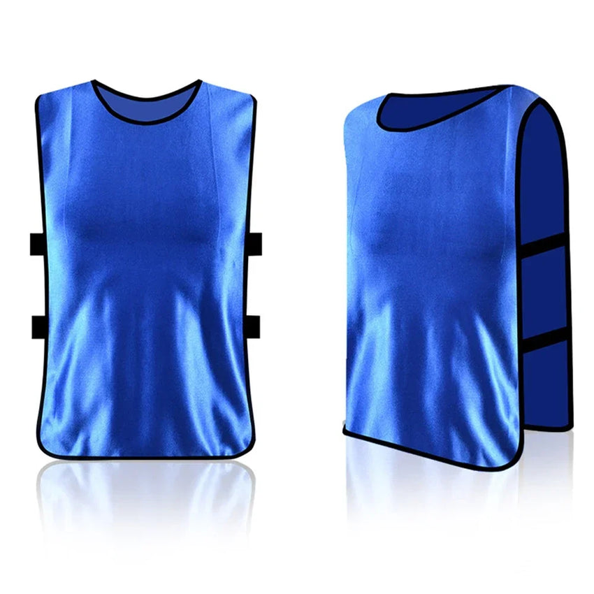 1x Loose Fitment and Lightweight Child Sports Training BIBS Vests for Basketball Cricket Soccer Football Rugby Mesh