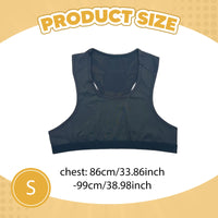Training Vest with Pocket for Soccer Hockey Tracker Breathable Quick Dry Sports Workout Vest Wearable Gym Equipment for Players
