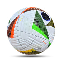 Size 5 Soccer Balls, Waterproof PU Leather-Professional Training & Official Match Ball, For Outdoor & Indoor Games