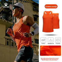 KELME Men's Marathon Vest Professional Racing Top Training Fitness Track And Field Running Speed Dry Vest