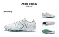 Kelme Mg Top Football Shoes Men's Short Nails Natural Artificial Grass Professional Competition Training Football Shoes