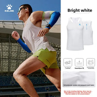 KELME Men's Marathon Vest Professional Racing Top Training Fitness Track And Field Running Speed Dry Vest