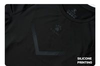 KELME Mens Running Shirts Workout Tops Men Sport Fitness Shirts Gym Tops Men Crew Neck Breathable T-Shirt