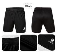 KELME Shorts Running Fitness Training Quick Dry Capris Football Sports Leisure Breathable Mesh Shorts No Pockets 3801265