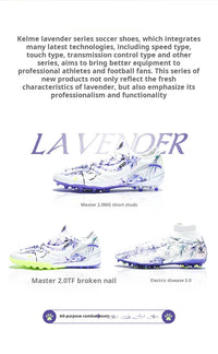 Kelme Football Shoes Male Master 2.0mg Short Nails Competition Grass Training Adult Tf Broken Nails Soccer Shoes