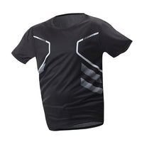 1/3 Piece Men's Short Sleeved Youth Round Neck Printed Quick Drying Sports Interior With Multifunctional Comfort And Casual