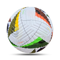 Size 5 Soccer Balls, Waterproof PU Leather-Professional Training & Official Match Ball, For Outdoor & Indoor Games