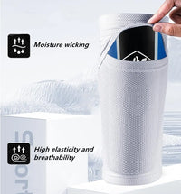 Authentic Hi-Performance Shin Pad Sleeves (w/ Pocket Design)