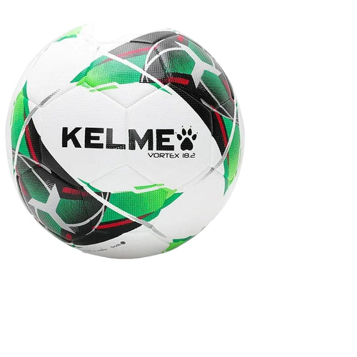 KELME Vortex 18.2 Laminated Match / Training Soccer Ball (Size 4/5) PU Genuine Leather